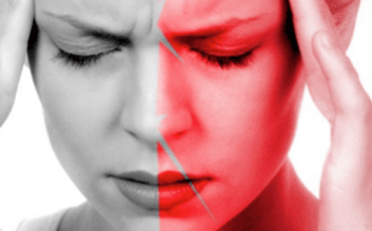 علاج الصداع النصفي الأيسر مع العين بالأعشاب